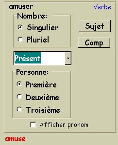 modification du Groupe Verbal